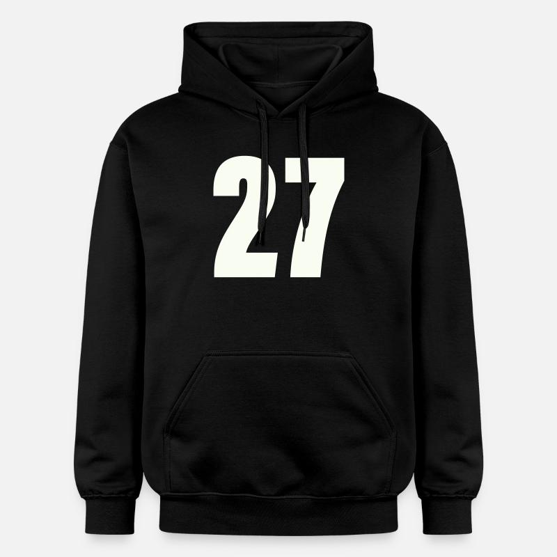 27 - Sweat à capuche Softstyle® Gildan Unisexe - noir