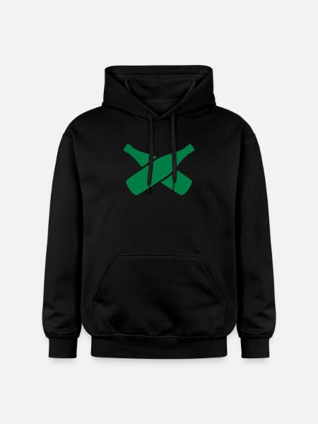 bottles - Gildan Unisex Softstyle® Midweight Hoodie - black