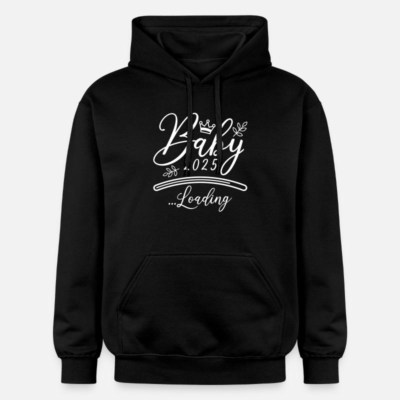 Bébé 2025 Chargement Dicton - Sweat à capuche Softstyle® Gildan Unisexe - noir