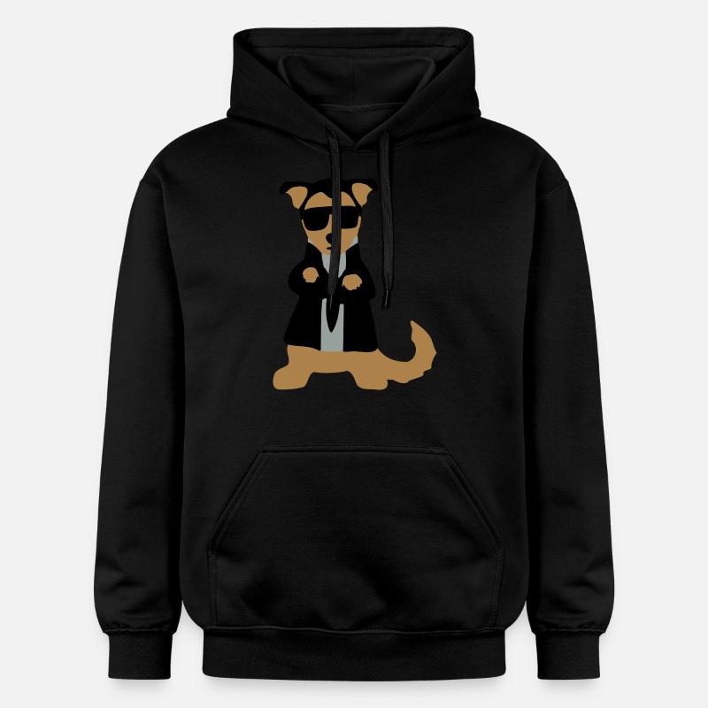 garde du corps "Lumpi" - Sweat à capuche Softstyle® Gildan Unisexe - noir