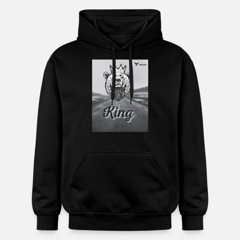 Roi - Sweat à capuche Softstyle® Gildan Unisexe - noir