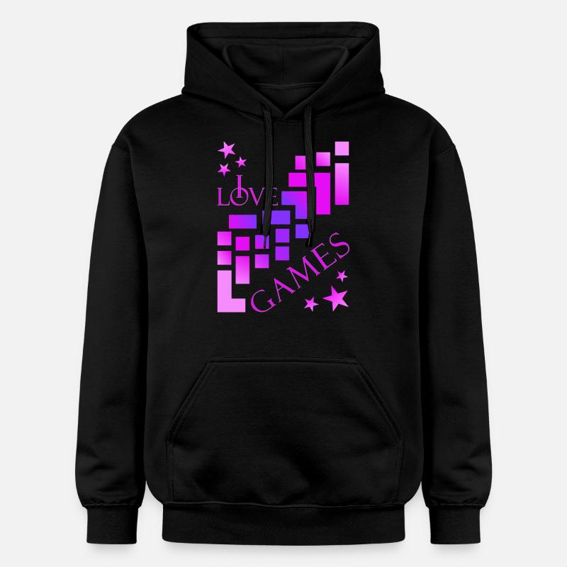 Lecteur de blocs de construction - Sweat à capuche Softstyle® Gildan Unisexe - noir