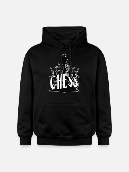 Schach Design - Gildan Unisex Softstyle® Midweight Hoodie - Schwarz