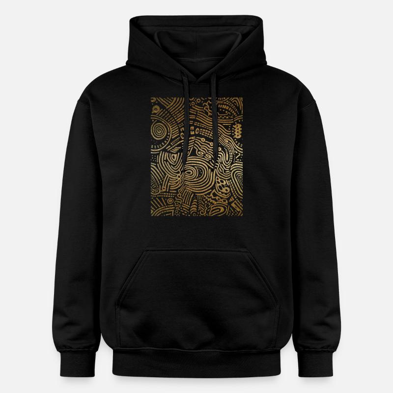 Graphique - Sweat à capuche Softstyle® Gildan Unisexe - noir