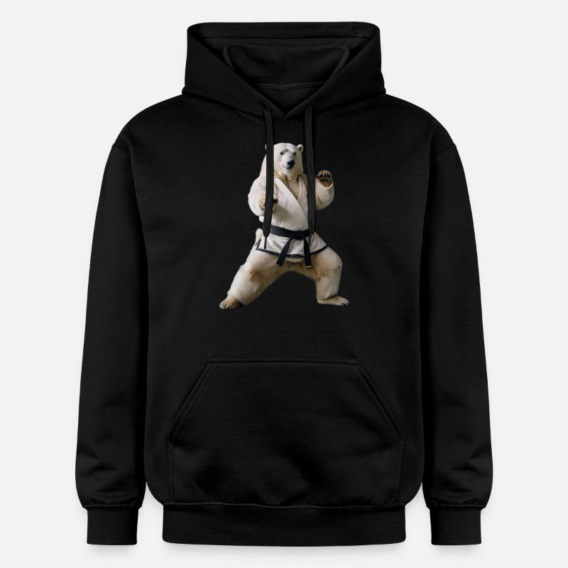Sport Eisbär - Gildan Unisex Softstyle® Midweight Hoodie - Schwarz