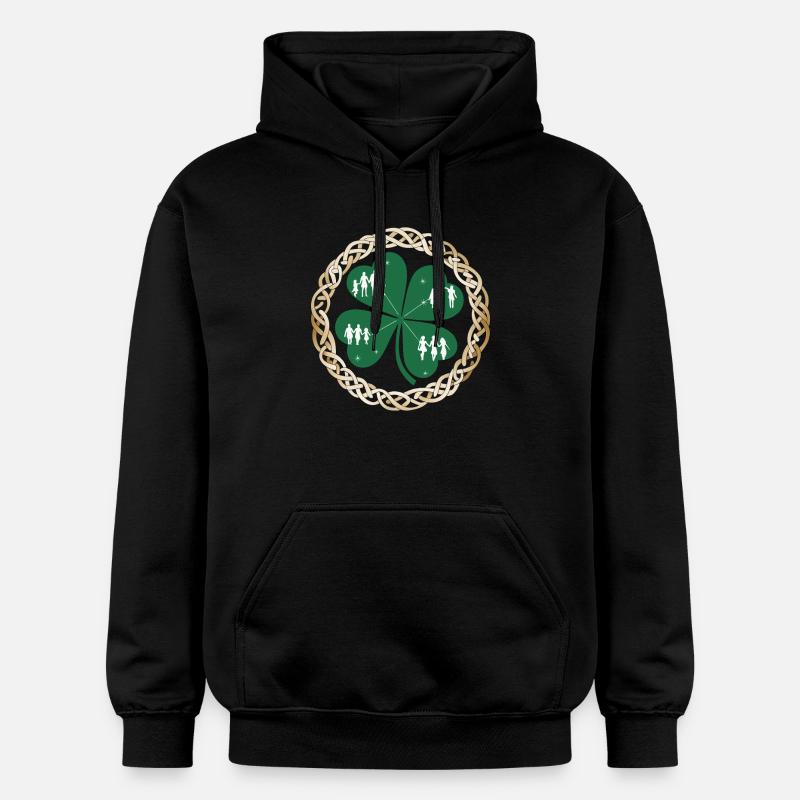 Fête de la Saint-Patrick - Sweat à capuche Softstyle® Gildan Unisexe - noir