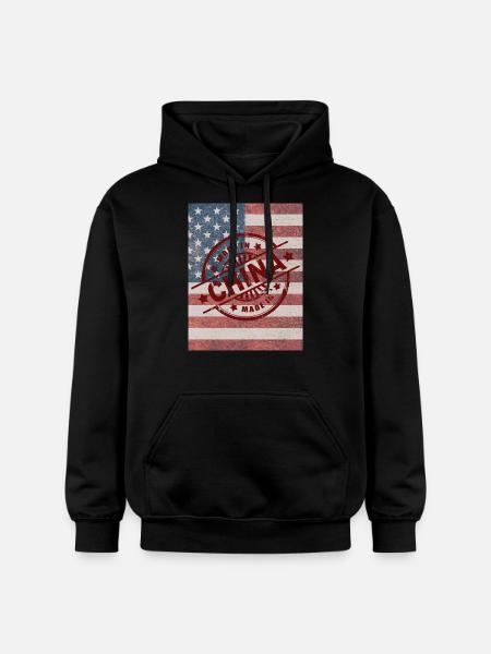 Made in China - Gildan Unisex Softstyle® Midweight Hoodie - black