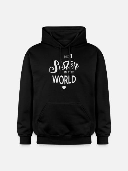 No1 Sister - Sweat à capuche Softstyle® Gildan Unisexe - noir