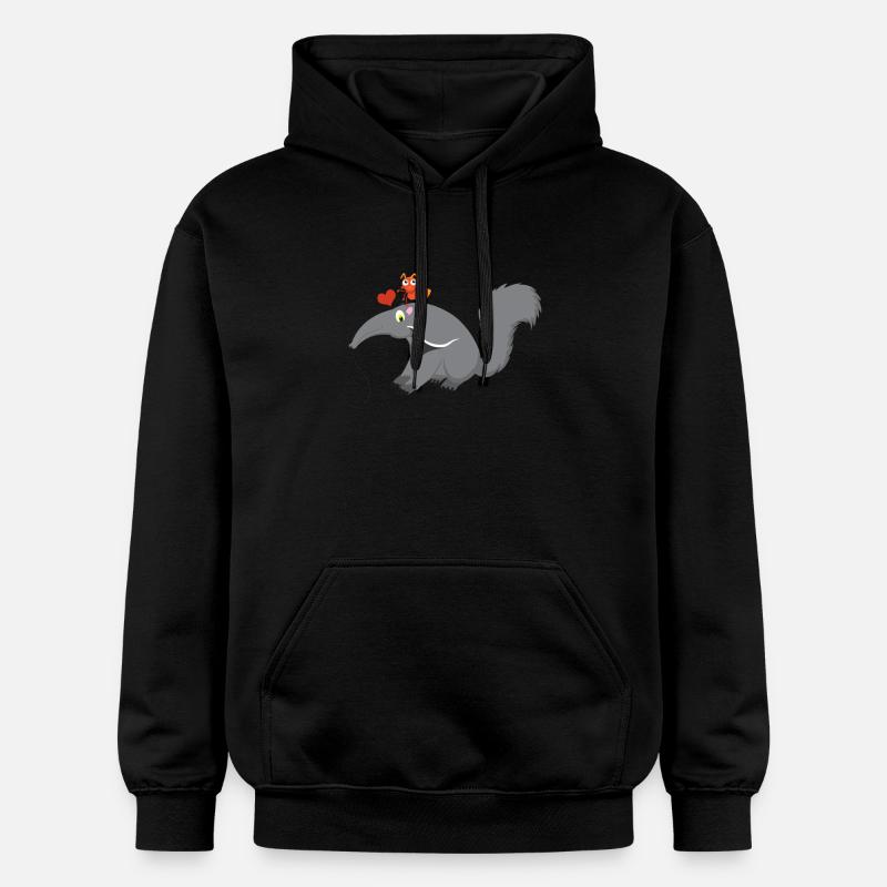 fourmilier - Sweat à capuche Softstyle® Gildan Unisexe - noir