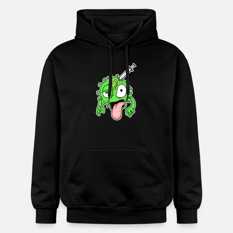 Vaccination contre le virus - Sweat à capuche Softstyle® Gildan Unisexe - noir