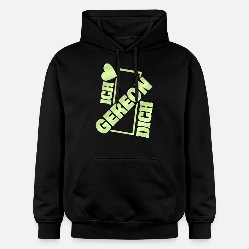 Couple Gereon - Sweat à capuche Softstyle® Gildan Unisexe - noir