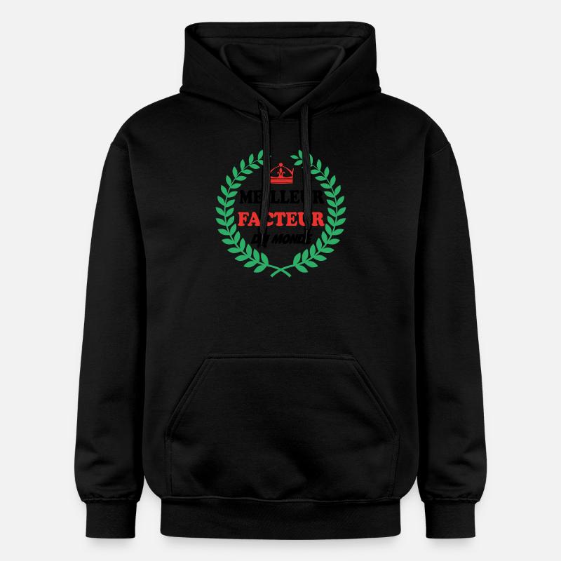 MEILLEUR FACTEUR DU MONDE - Sweat à capuche Softstyle® Gildan Unisexe - noir