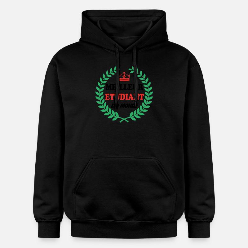 BESTER STUDENT DER WELT - Gildan Unisex Softstyle® Midweight Hoodie - Schwarz