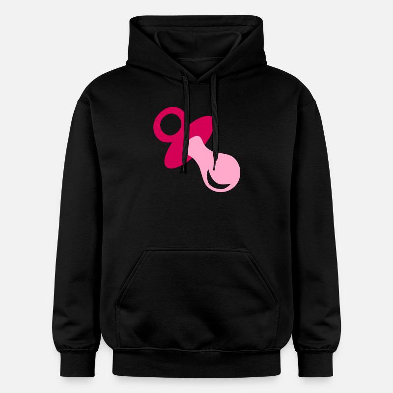 Bébé - Sucette - Sweat à capuche Softstyle® Gildan Unisexe - noir