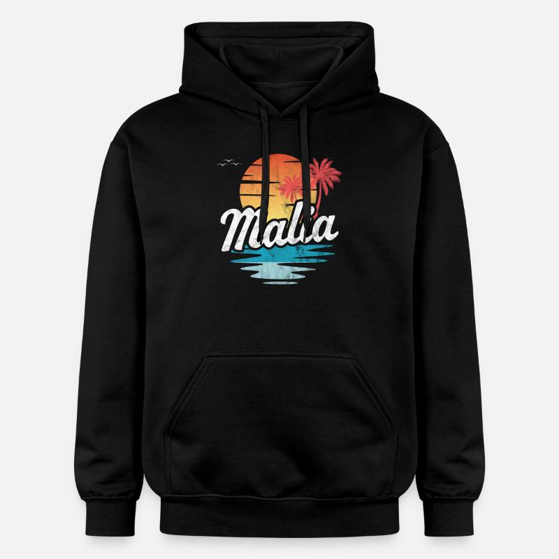 Malia - Sweat à capuche Softstyle® Gildan Unisexe - noir
