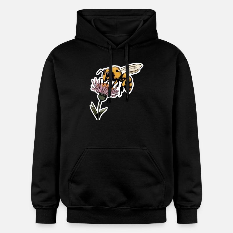Bee - Sweat à capuche Softstyle® Gildan Unisexe - noir