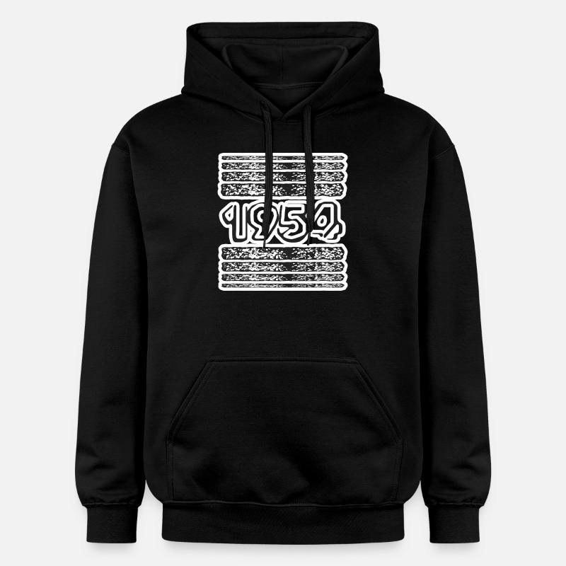 1954 1954 - Sweat à capuche Softstyle® Gildan Unisexe - noir