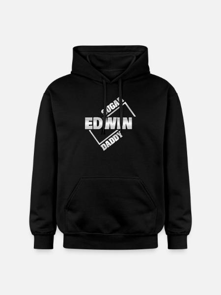 Sugar Daddy Edwin - Gildan Unisex Softstyle® Midweight Hoodie - black