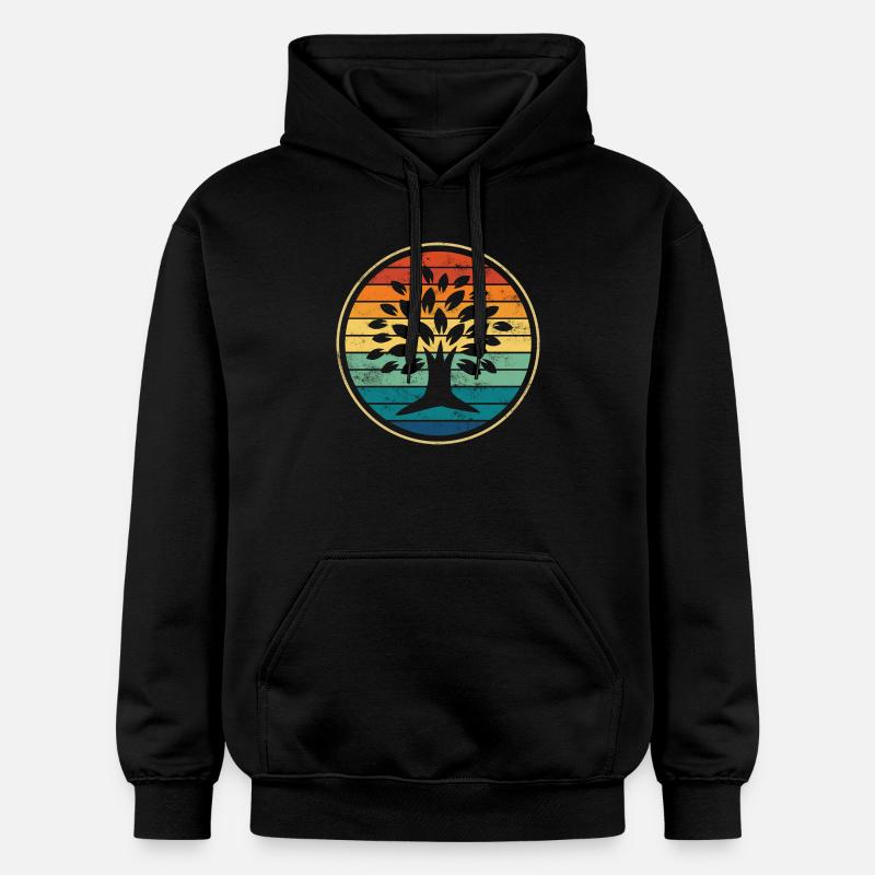 Arbre - Sweat à capuche Softstyle® Gildan Unisexe - noir