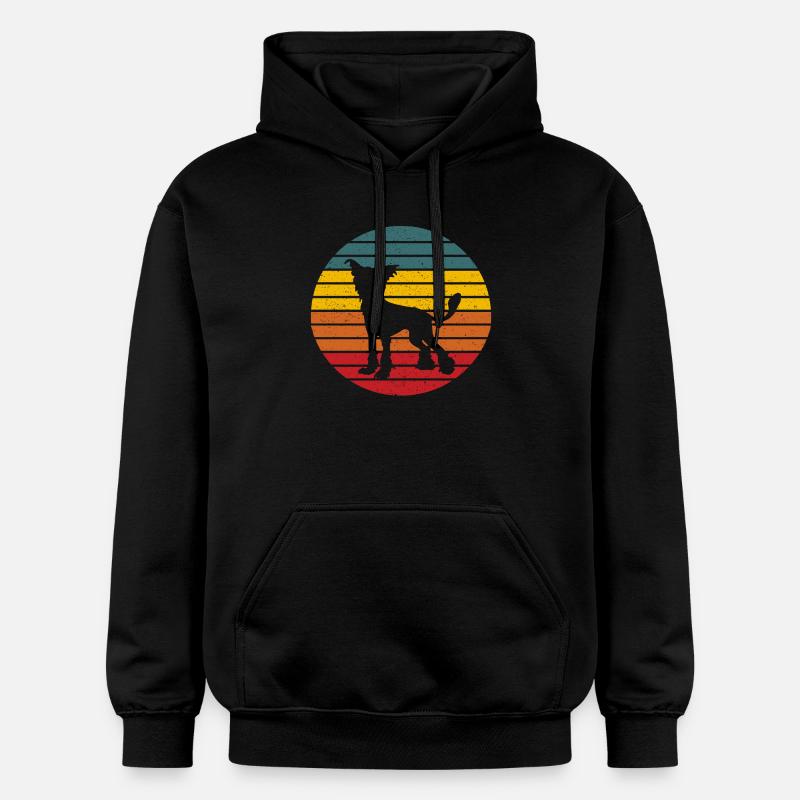 Chien chinois chien à cônes - Sweat à capuche Softstyle® Gildan Unisexe - noir