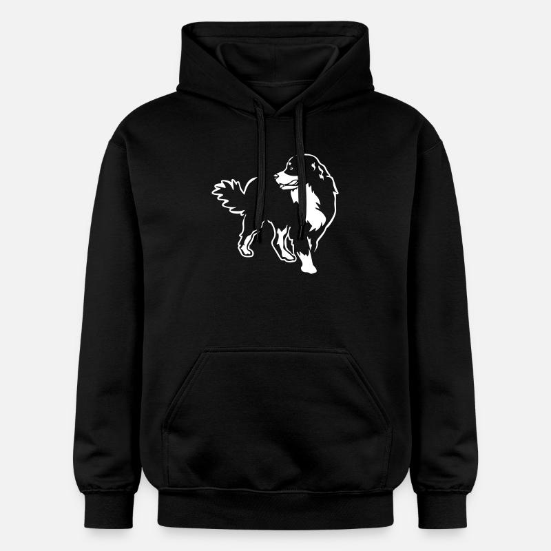 Bouvier bernois "Black Edition" - Sweat à capuche Softstyle® Gildan Unisexe - noir