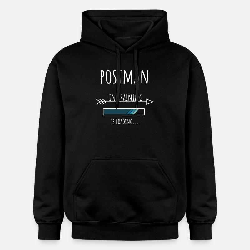 Postman Gift Profession Training Postman - Gildan Unisex Softstyle® Midweight Hoodie - black