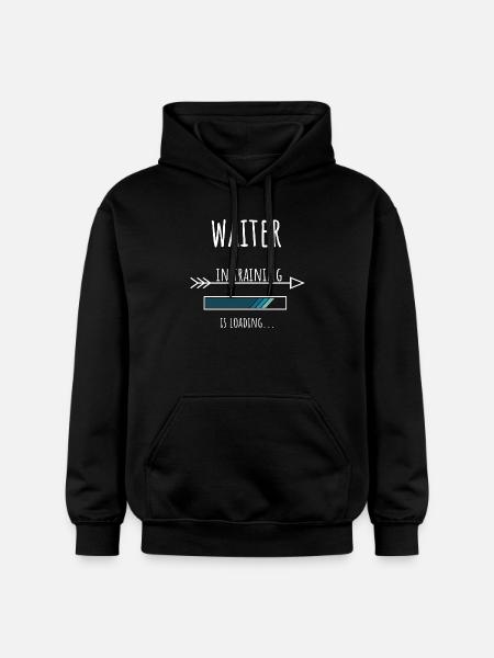 Waiter Geschenk Beruf Ausbildung Kellner - Gildan Unisex Softstyle® Midweight Hoodie - Schwarz