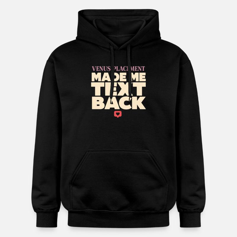 Signe de Vénus Astrologie de Vénus - Sweat à capuche Softstyle® Gildan Unisexe - noir