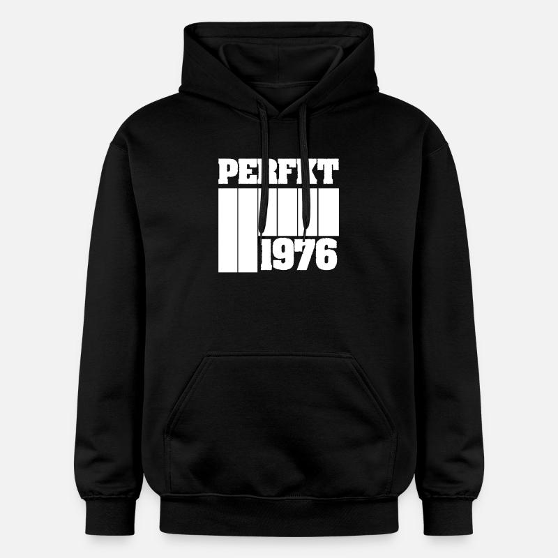 Unique 1976 - Sweat à capuche Softstyle® Gildan Unisexe - noir