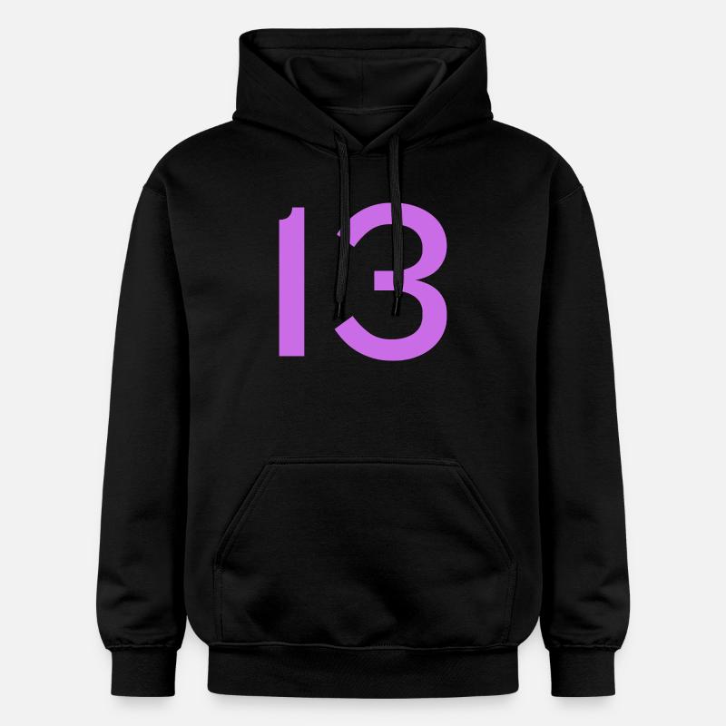 13 - Sweat à capuche Softstyle® Gildan Unisexe - noir
