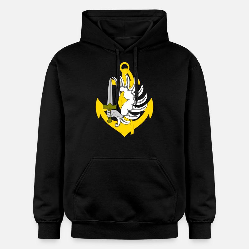 para-marine - Sweat à capuche Softstyle® Gildan Unisexe - noir