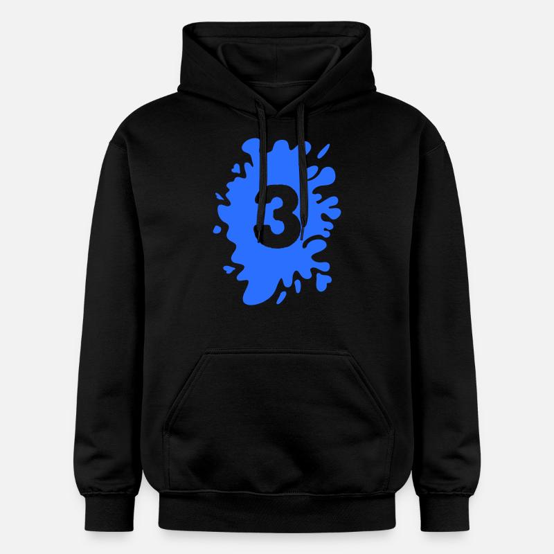 Blobs 3 - Sweat à capuche Softstyle® Gildan Unisexe - noir