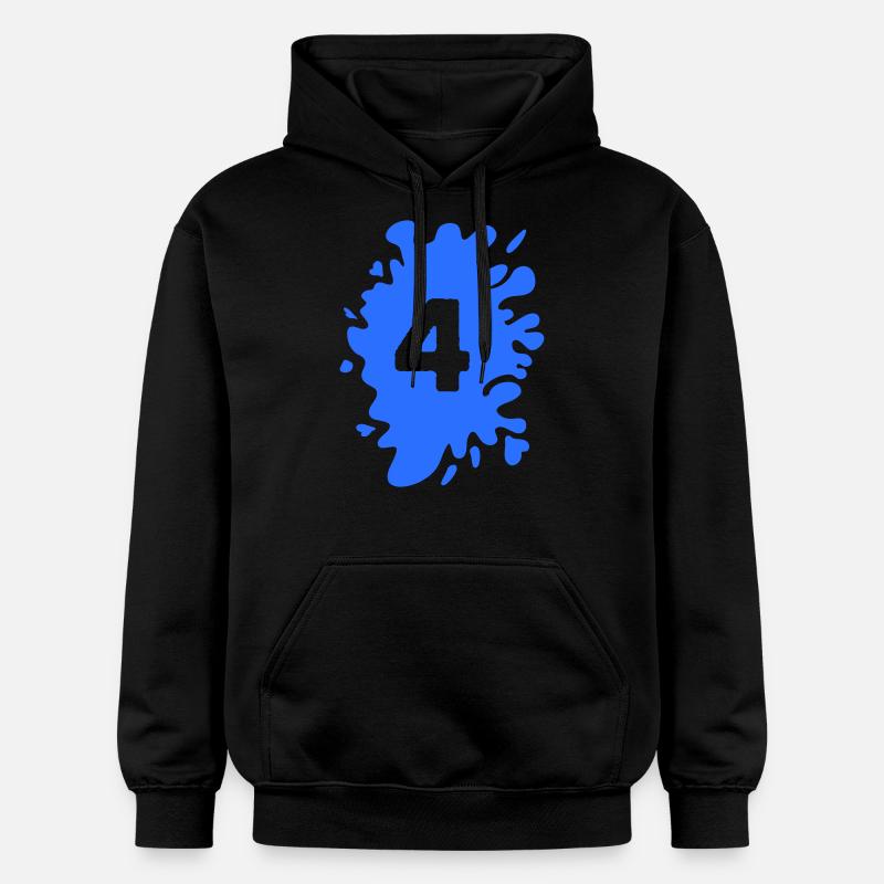 Blobs 4 - Sweat à capuche Softstyle® Gildan Unisexe - noir