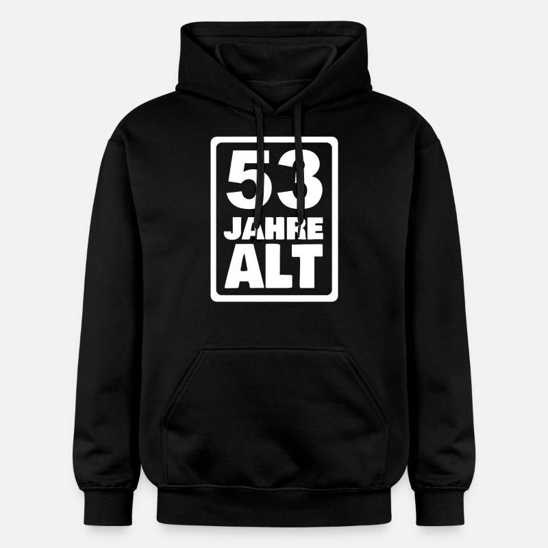 Année 53 - Sweat à capuche Softstyle® Gildan Unisexe - noir