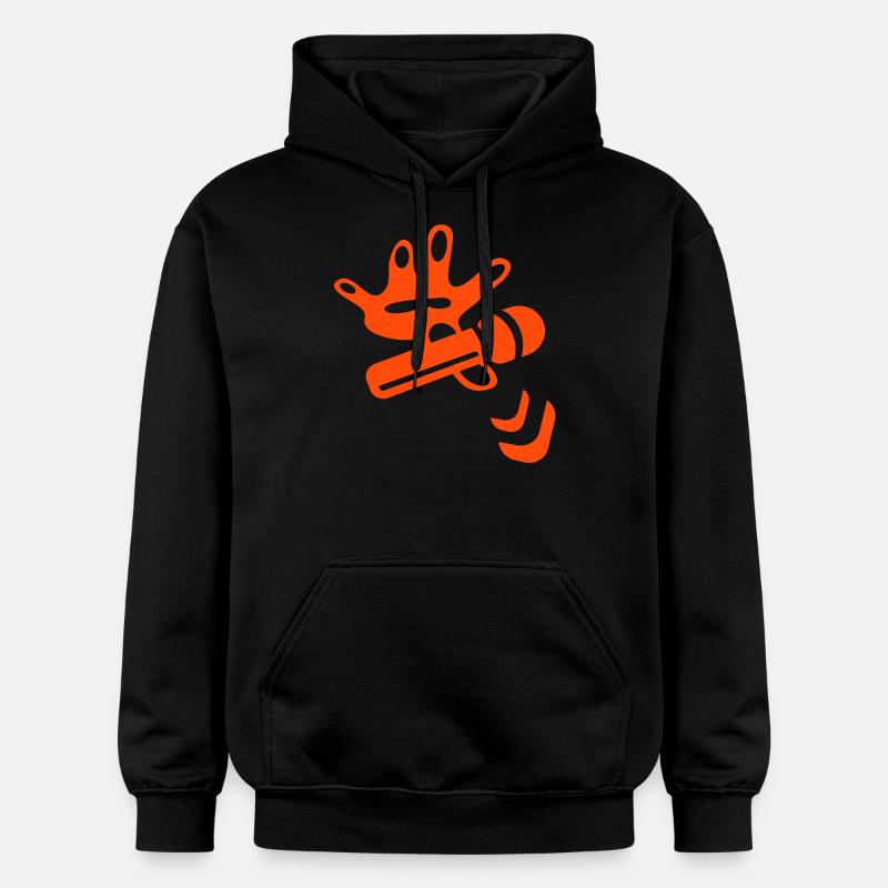 Mike Drop icône - Sweat à capuche Softstyle® Gildan Unisexe - noir
