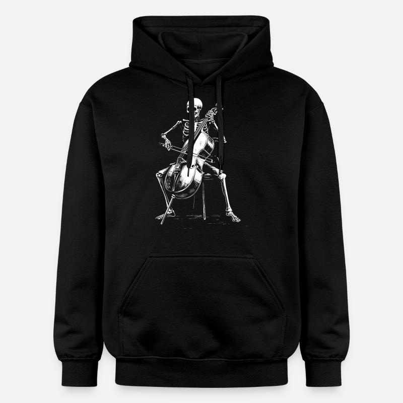 Cello des Todes - Gildan Unisex Softstyle® Midweight Hoodie - Schwarz
