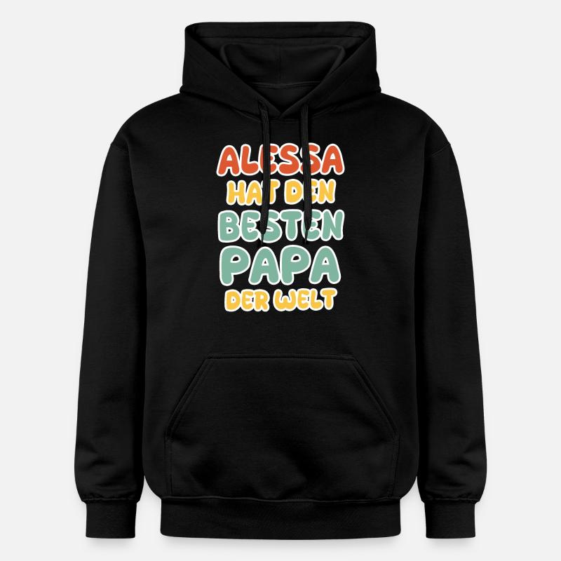 Alessa bébé - Sweat à capuche Softstyle® Gildan Unisexe - noir