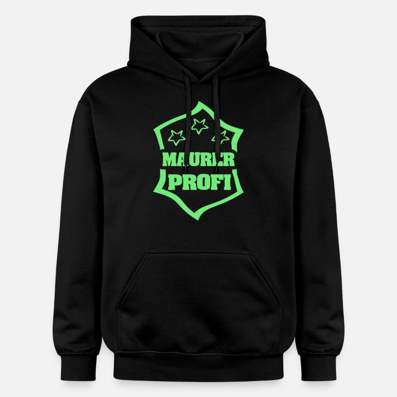 Profession : Maçon - Sweat à capuche Softstyle® Gildan Unisexe - noir