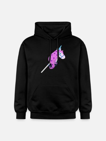 Hobby Horsing - Gildan Unisex Softstyle® Midweight Hoodie - Schwarz