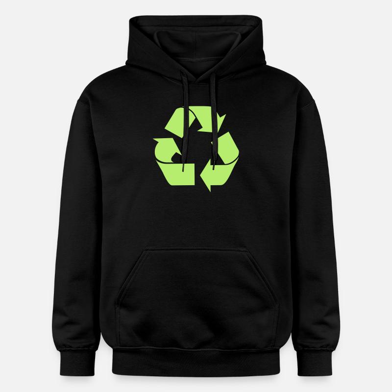 Recycle - Sweat à capuche Softstyle® Gildan Unisexe - noir