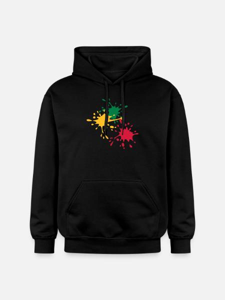 Farbe - Gildan Unisex Softstyle® Midweight Hoodie - Schwarz