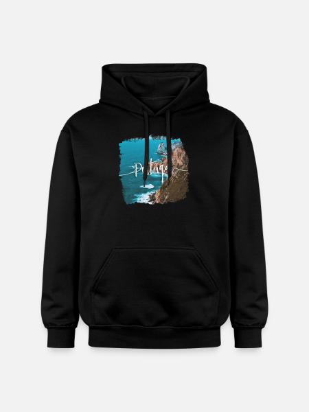 Portugal - Gildan Unisex Softstyle® Midweight Hoodie - Schwarz