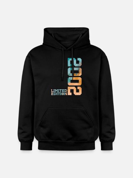 24TH BIRTHDAY LIMITED EDITION 2002 - Gildan Unisex Softstyle® Midweight Hoodie - black