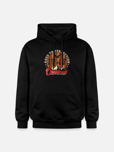 Iconic 1947 Anniversary - Gildan Unisex Softstyle® Midweight Hoodie - black