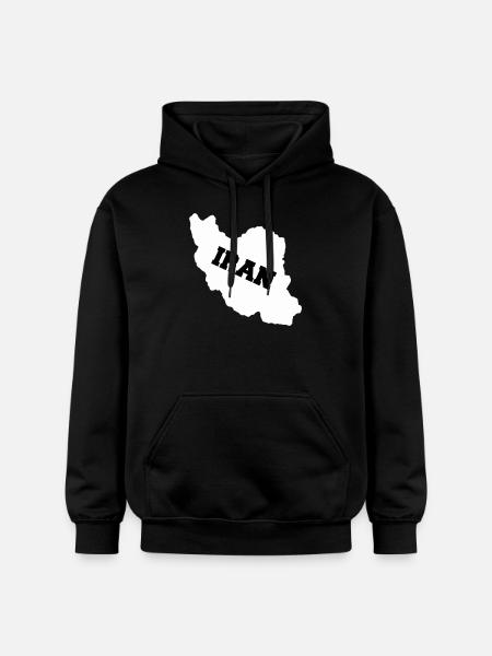 Iran - Sweat à capuche Softstyle® Gildan Unisexe - noir