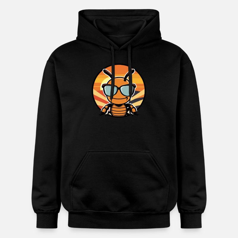 Fourmi Cool Été - Sweat à capuche Softstyle® Gildan Unisexe - noir