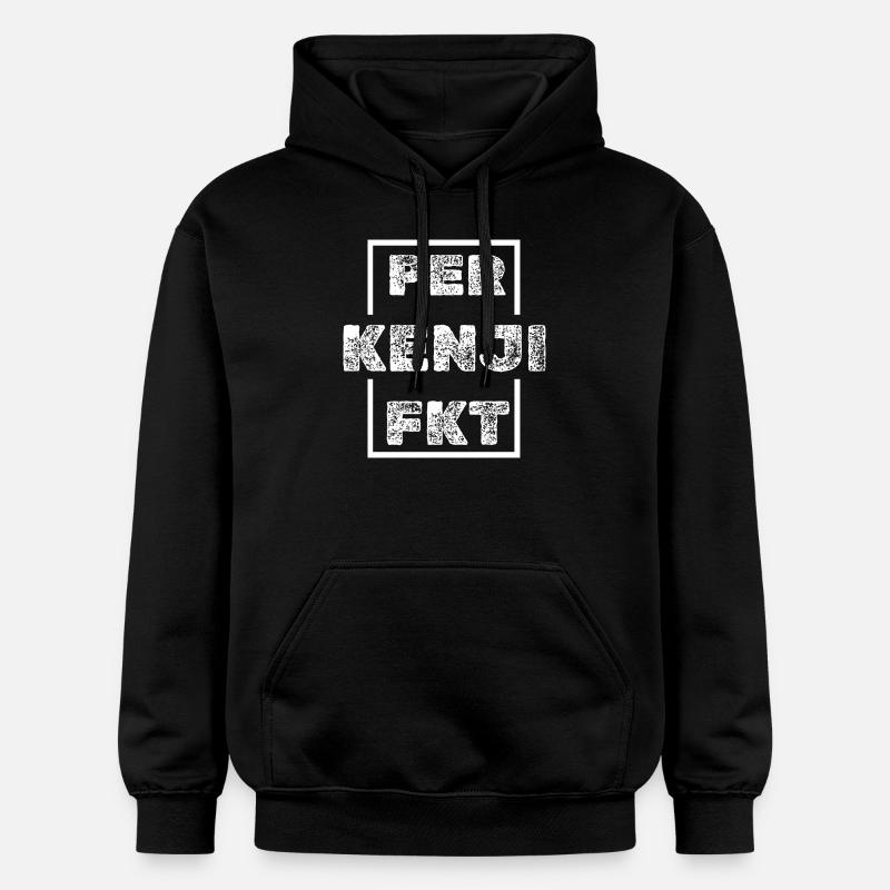 Kenji - Sweat à capuche Softstyle® Gildan Unisexe - noir