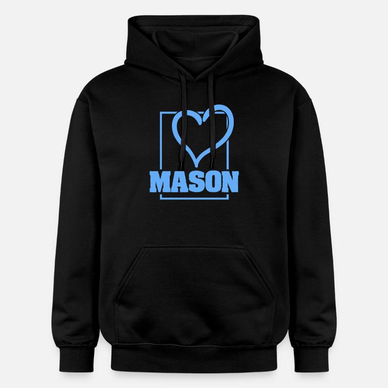 Cadeau pour Mason - Sweat à capuche Softstyle® Gildan Unisexe - noir