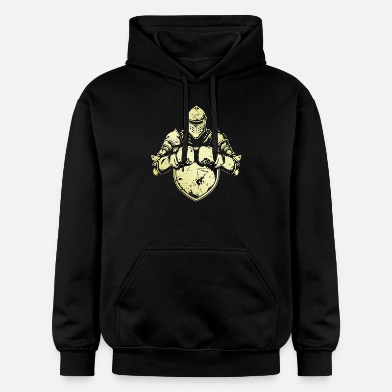 Boxer Chevalier - Sweat à capuche Softstyle® Gildan Unisexe - noir