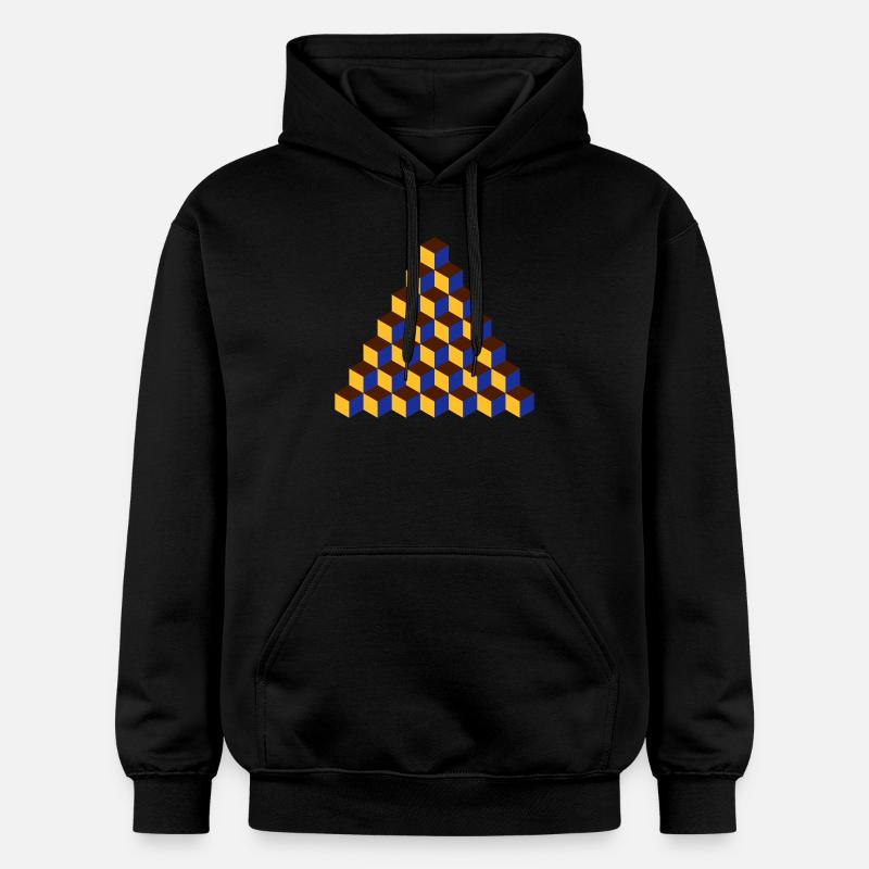 Modèle (7) - Sweat à capuche Softstyle® Gildan Unisexe - noir